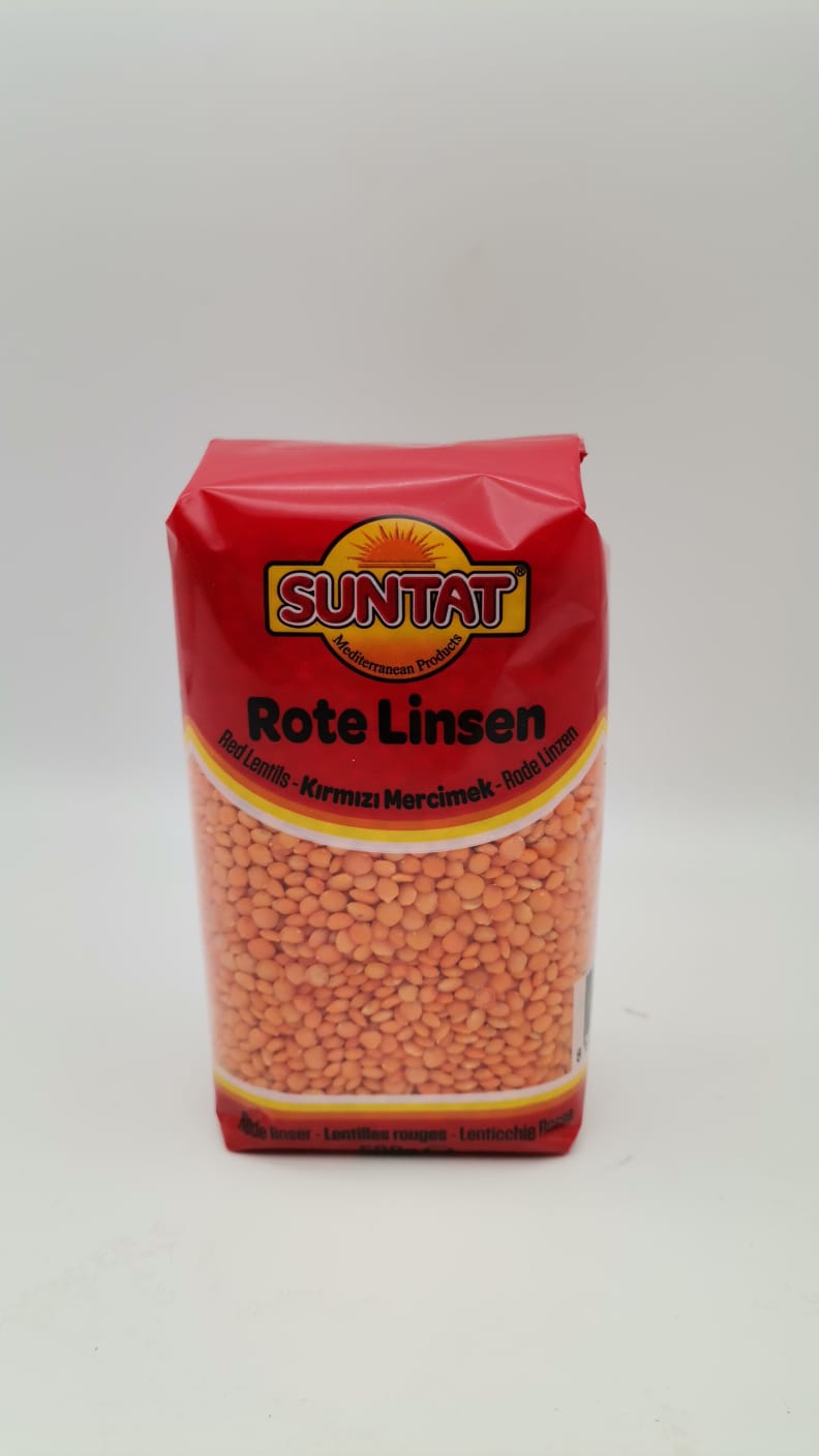 SUNTAT Rote Linsen / Kirmizi Mercimek 500g