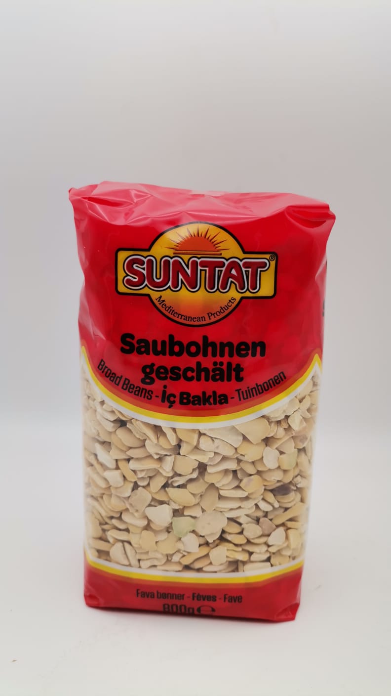 SUNTAT Saubohnen halbiert / Ic Bakla 800g