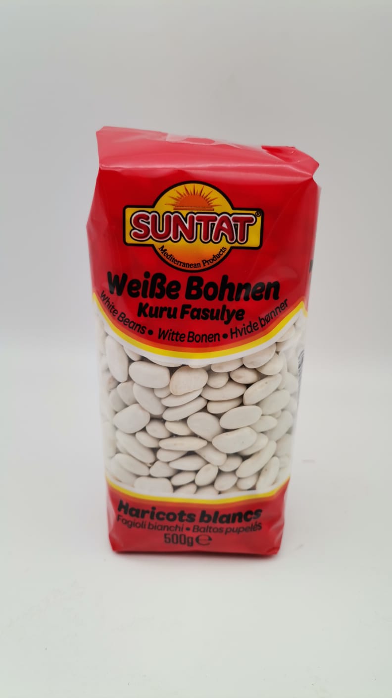 SUNTAT Weiße Bohnen / Kuru Fasulye 500g