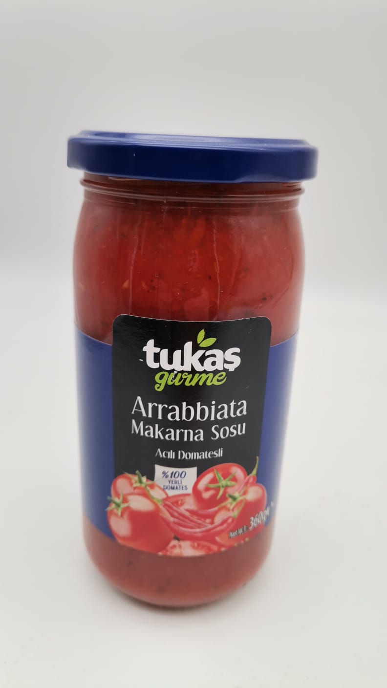 TUKAS Arrabbiata  / Acili Makarna Sosu 360g