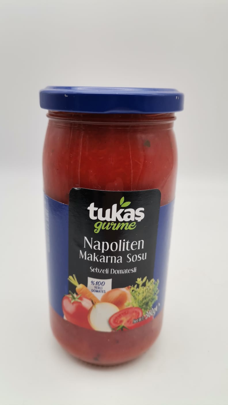 TUKAS Napoliten Soße / Napoliten Makarna Sosu 360g